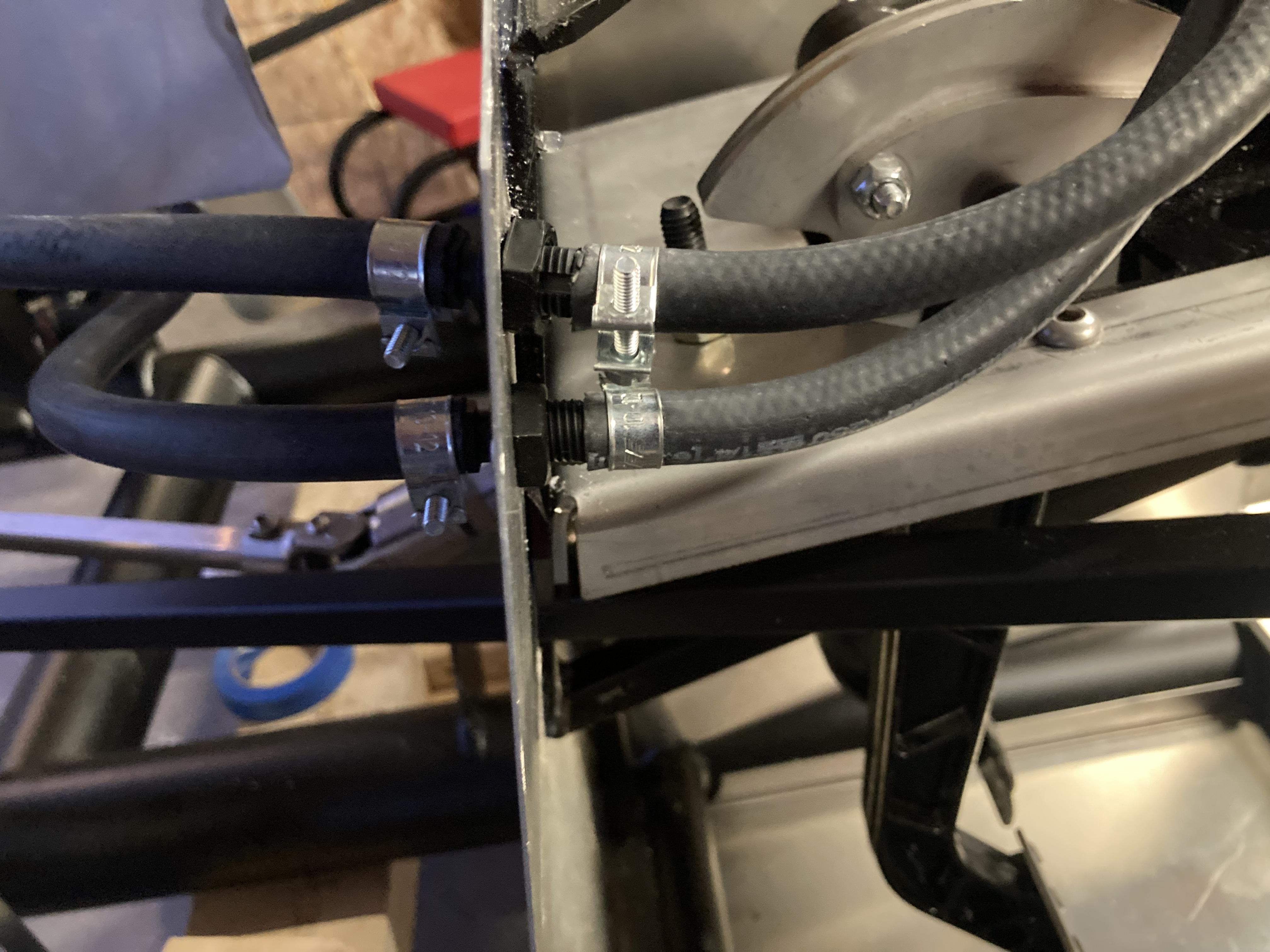 brake line wall fittings
