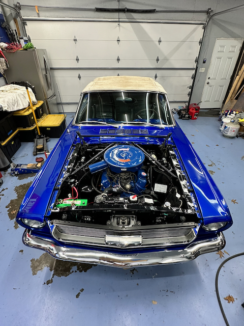 Mustang Engine bay
