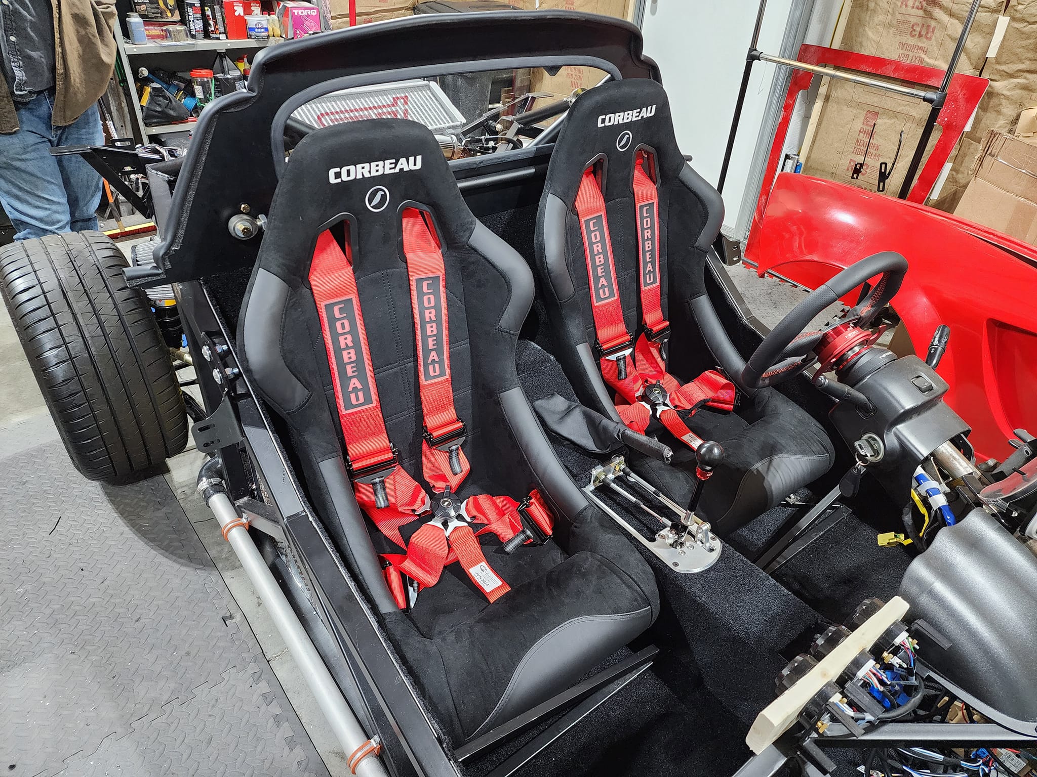 both seats installed