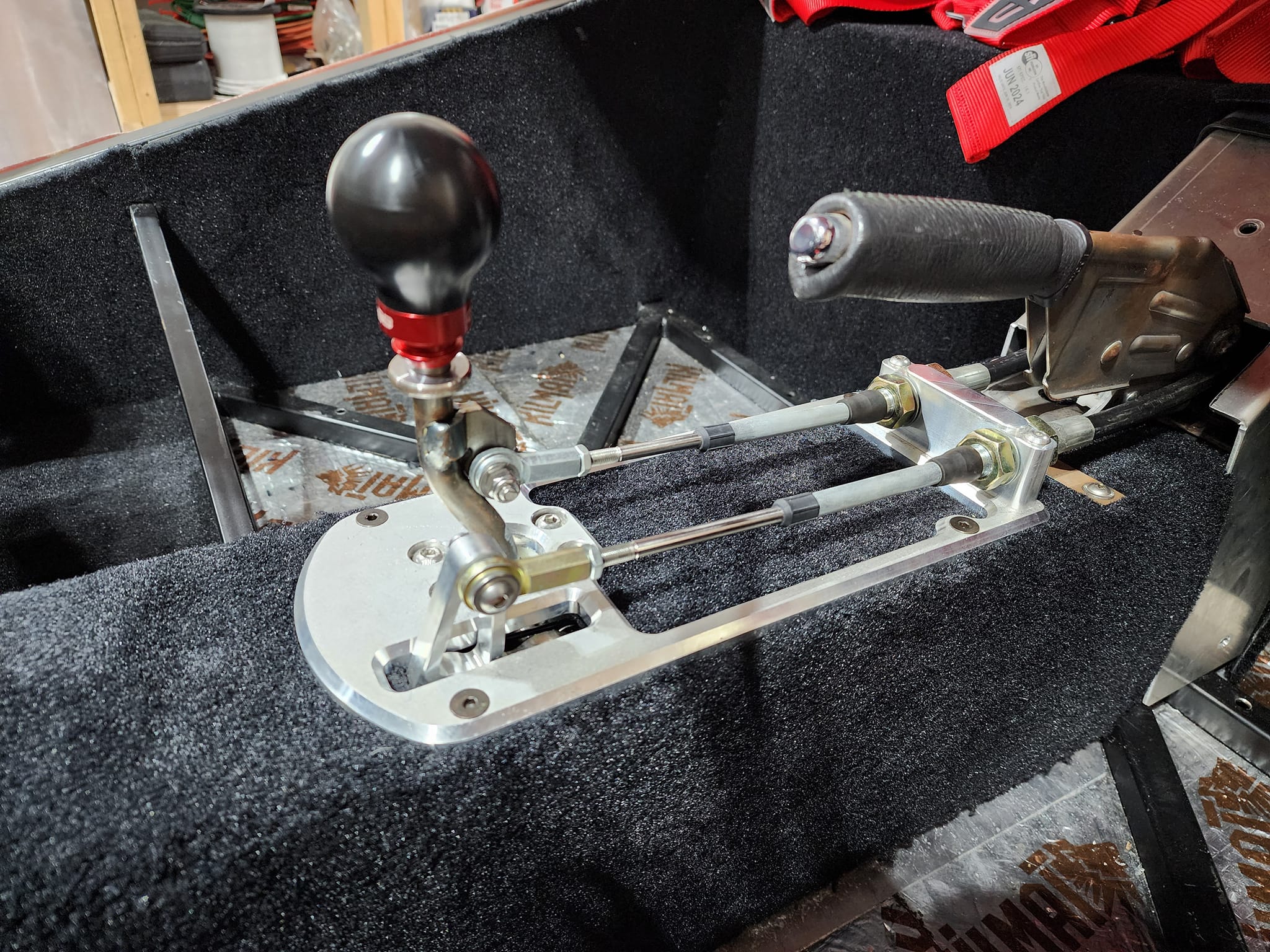 Center console carpet 1