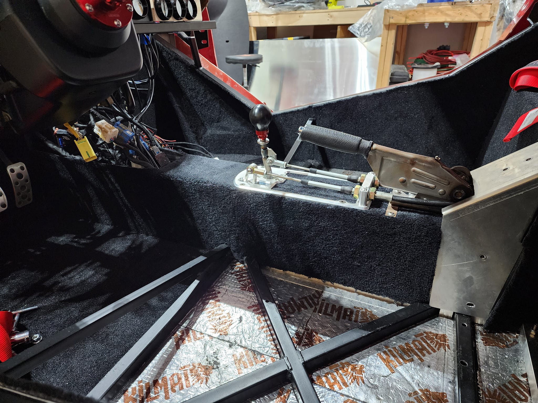 Center console carpet 2