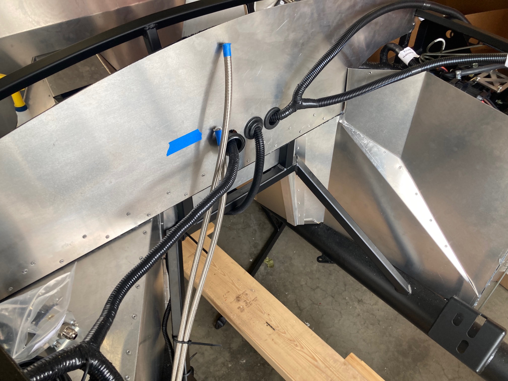 fuel lines engine compartment