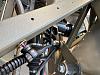 Routing wire to e-brakes.
