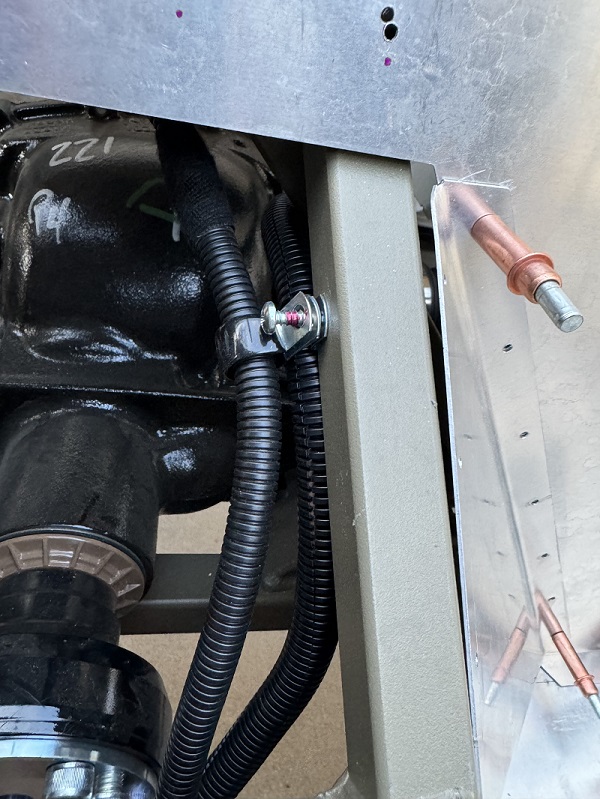 Adding cushion clips through the transmission tunnel.