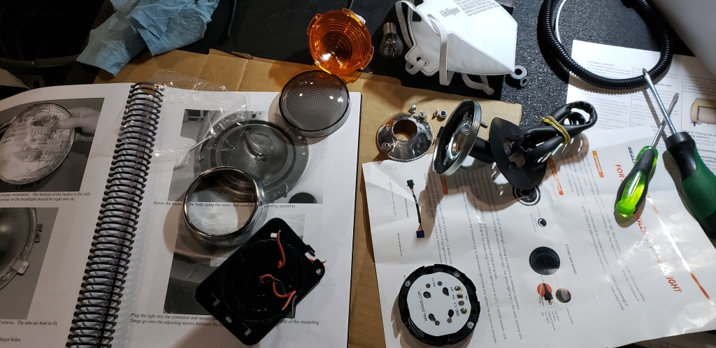 front turn disassembly