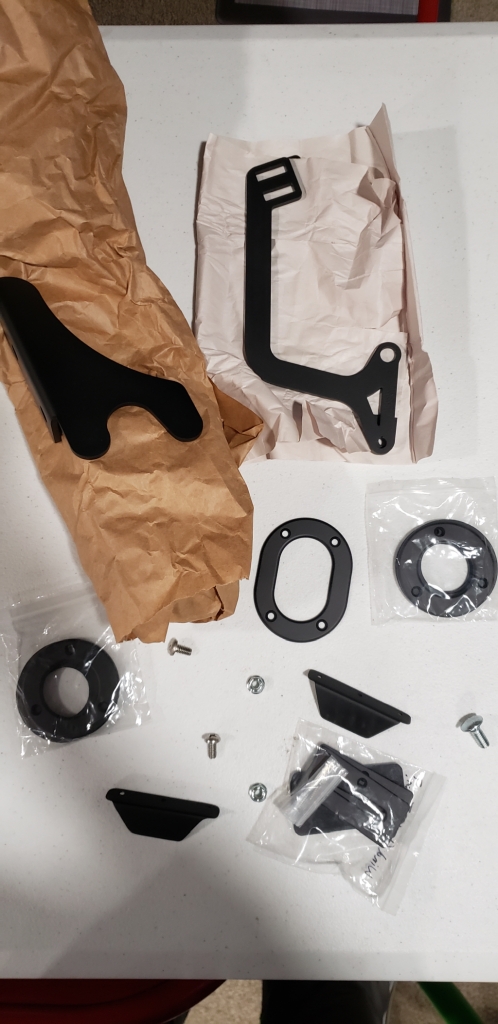 parts powdercoated