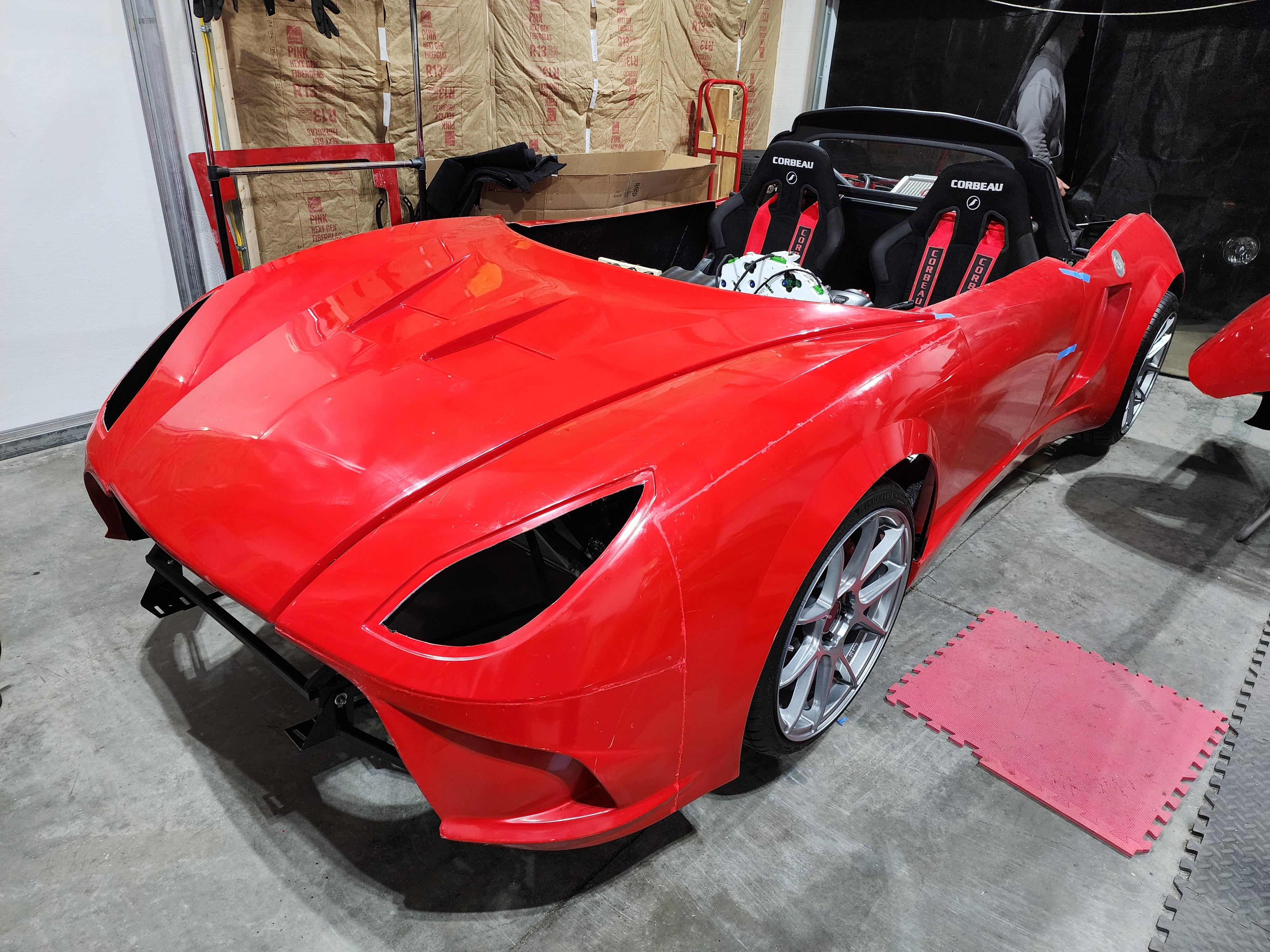 Front End Test Clamped