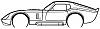 Coupe outline for sign
