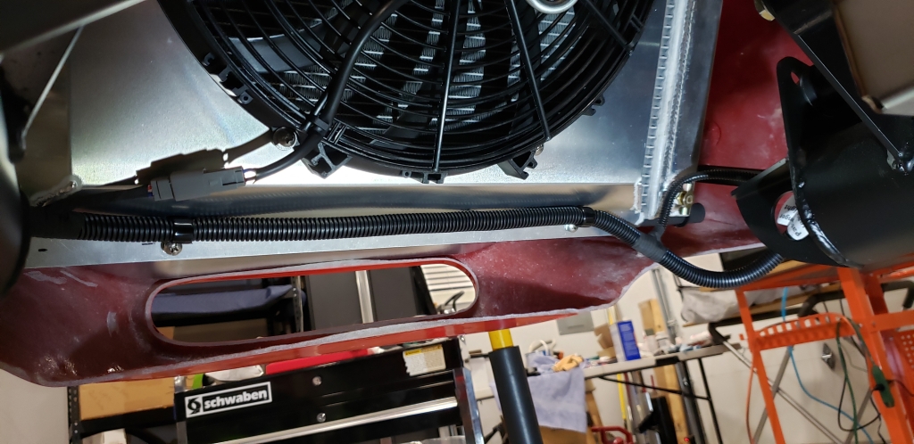 front wiring fan