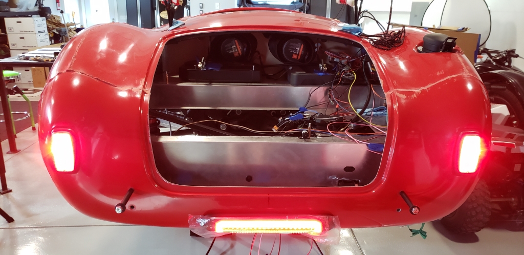 rear wiring brake test