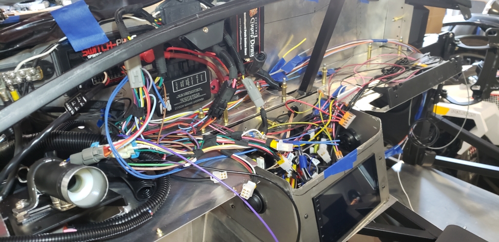 dash wire mess