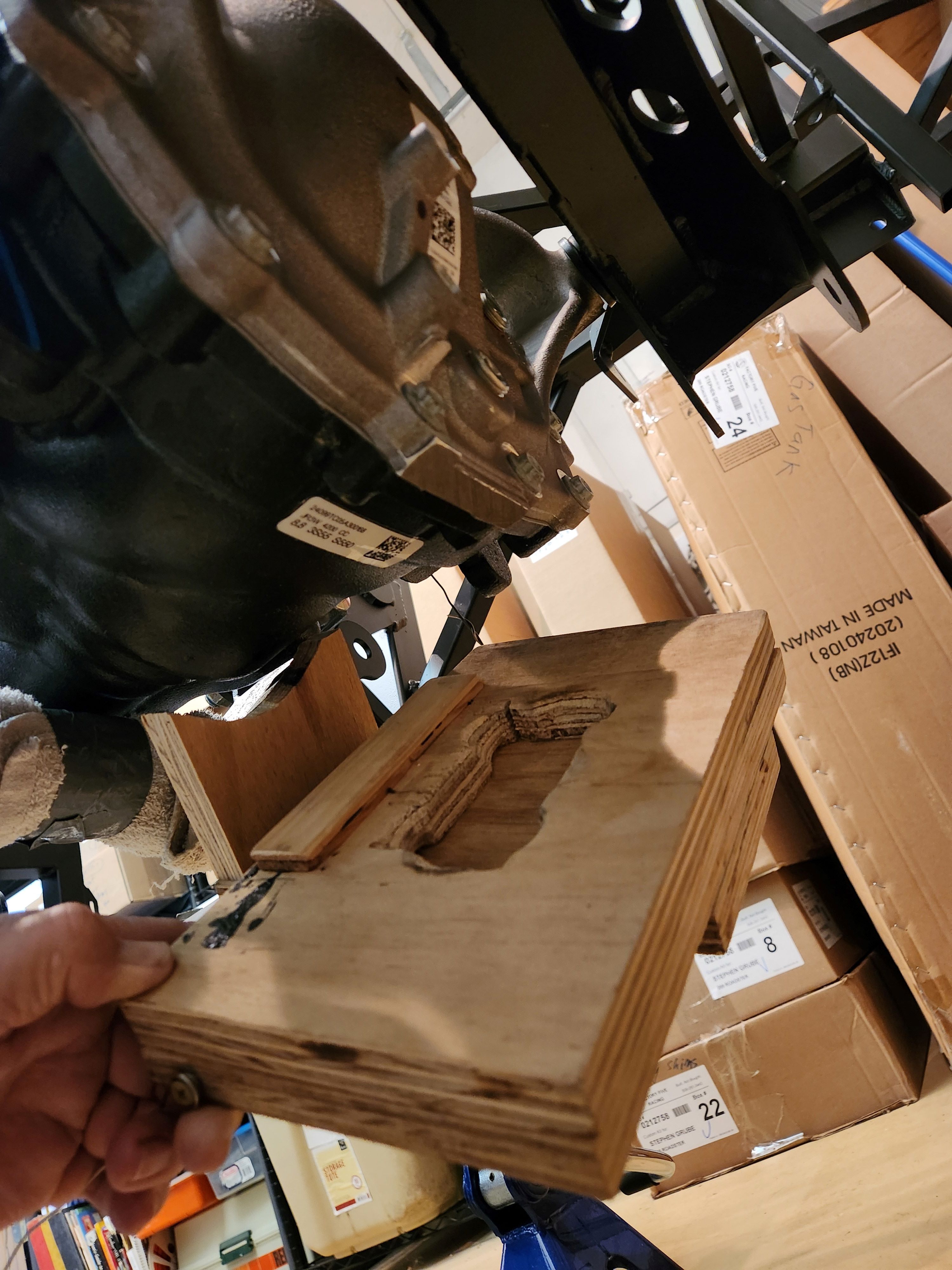 box support w pocket c