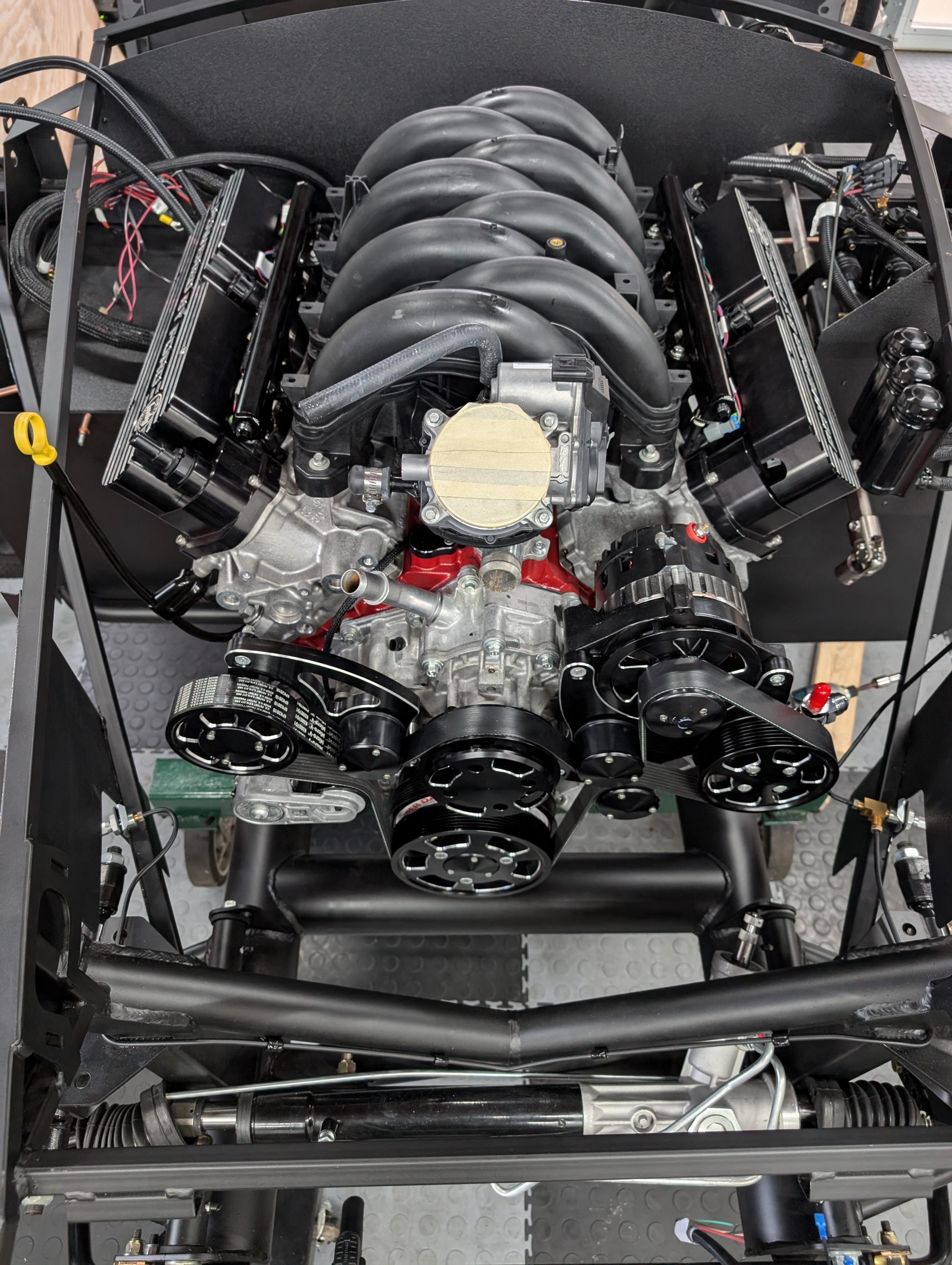Engine Install front
