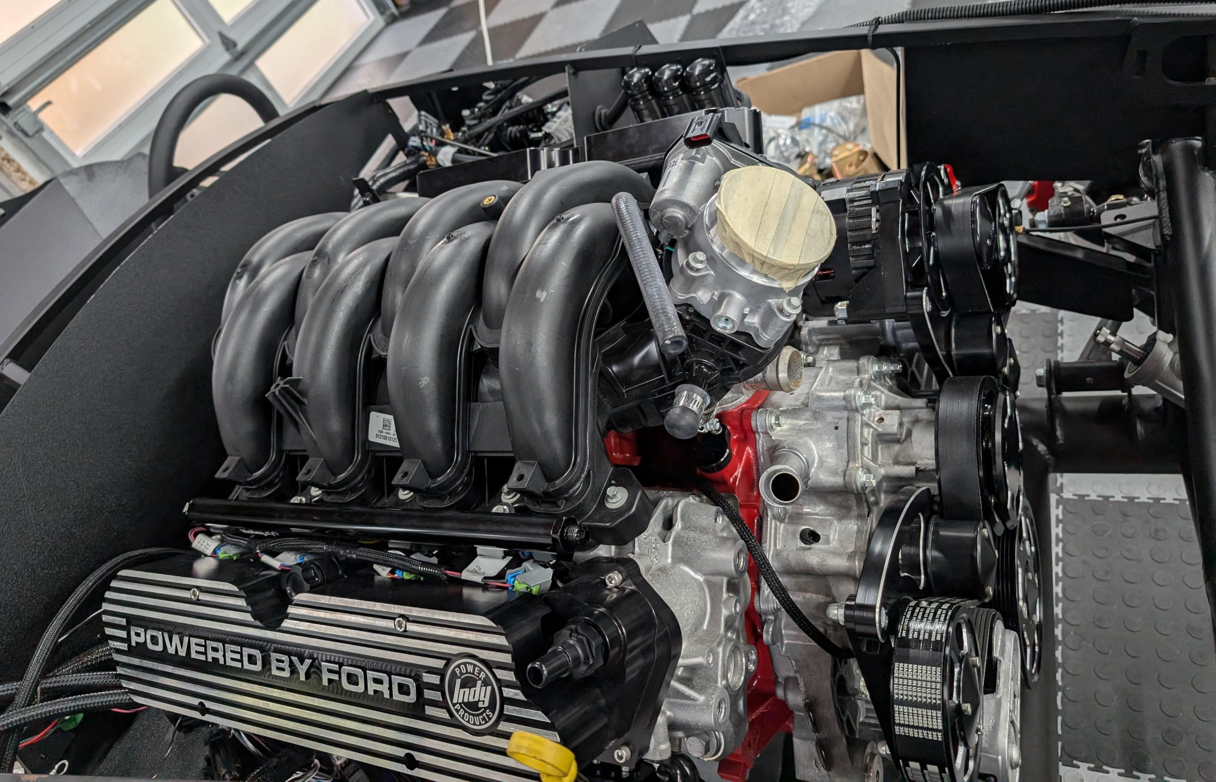 Engine Passenger side