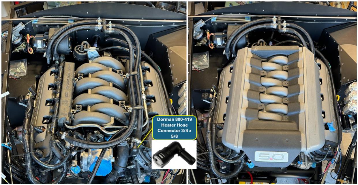 heater hoses finished