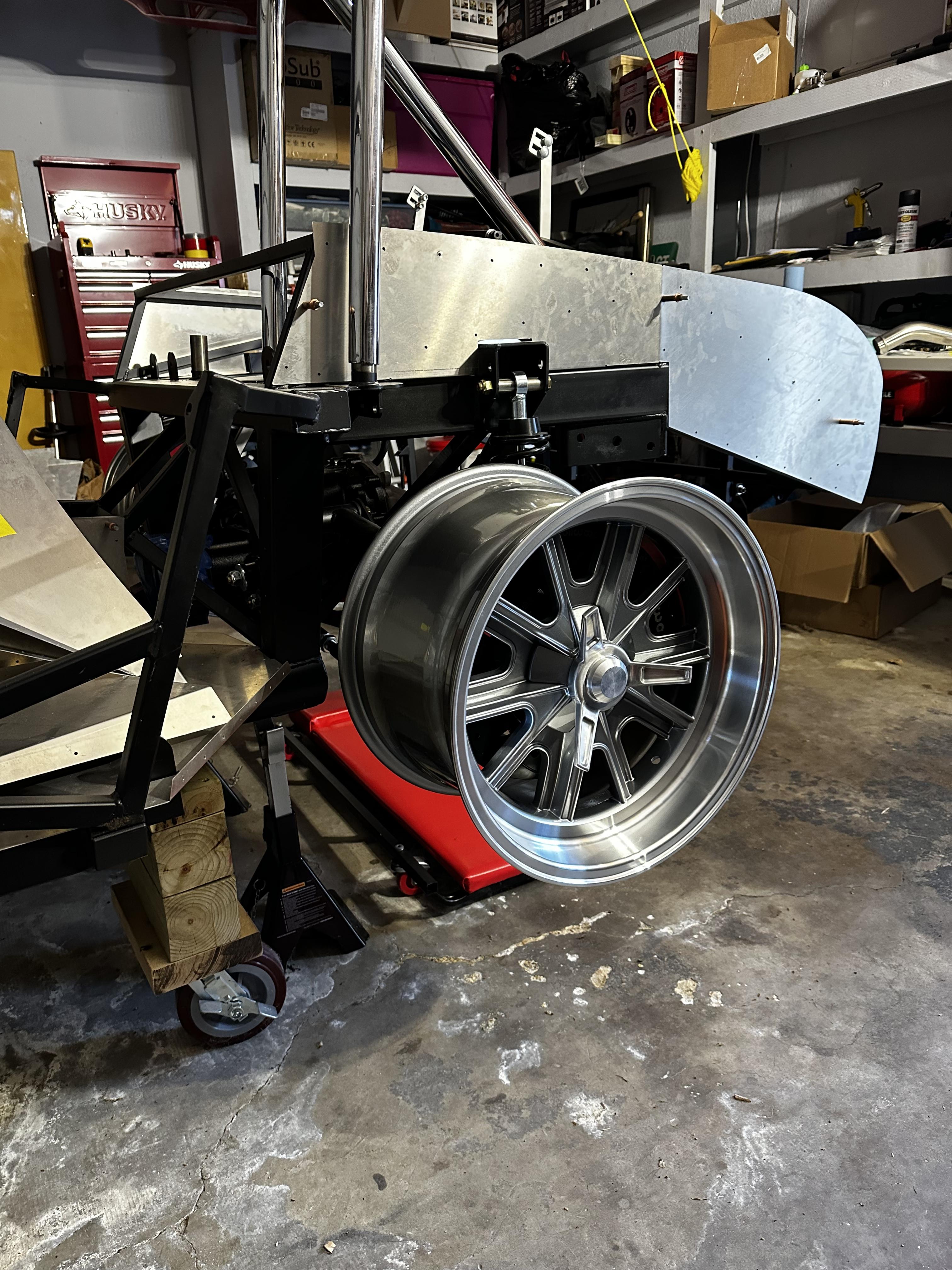 Wheels on