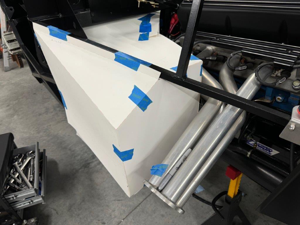 Cardboard Footbox 2