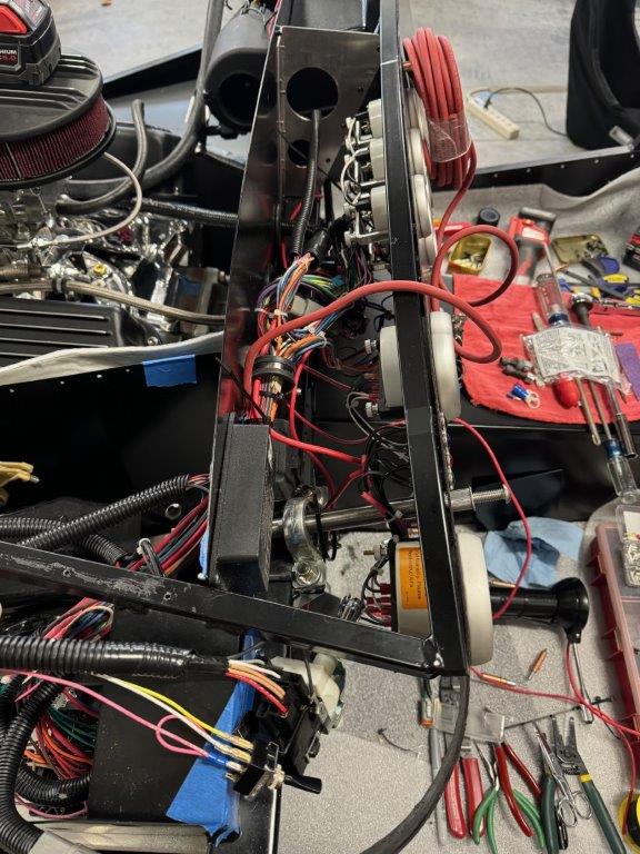 Wiring behind dash
