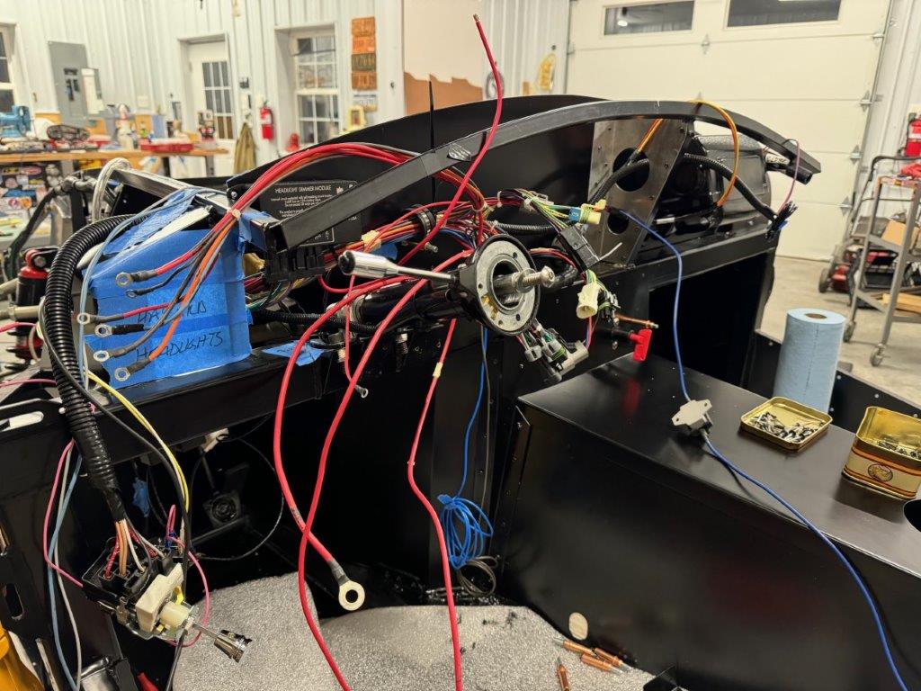 Wiring behind Dash Mess