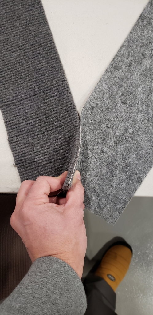 carpet trunksample