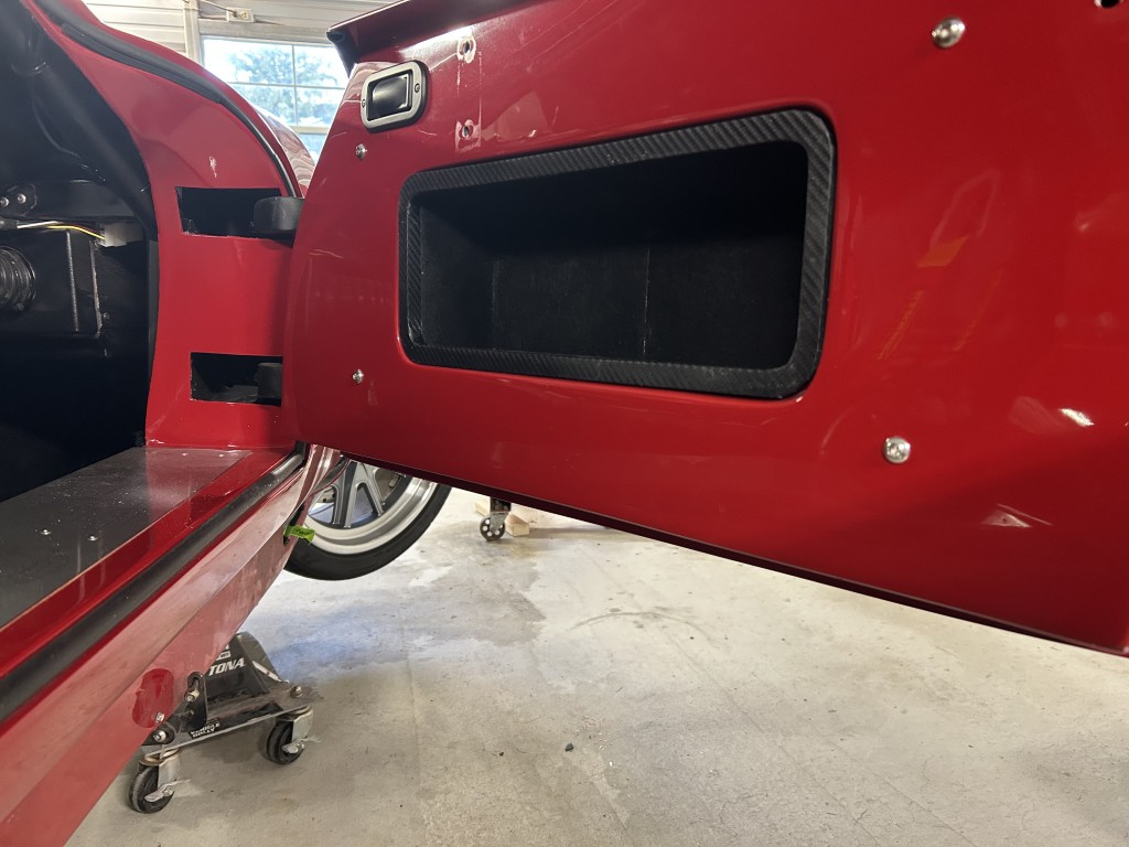 door pocket installed temp