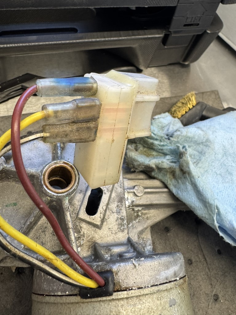 wiper motor park switch