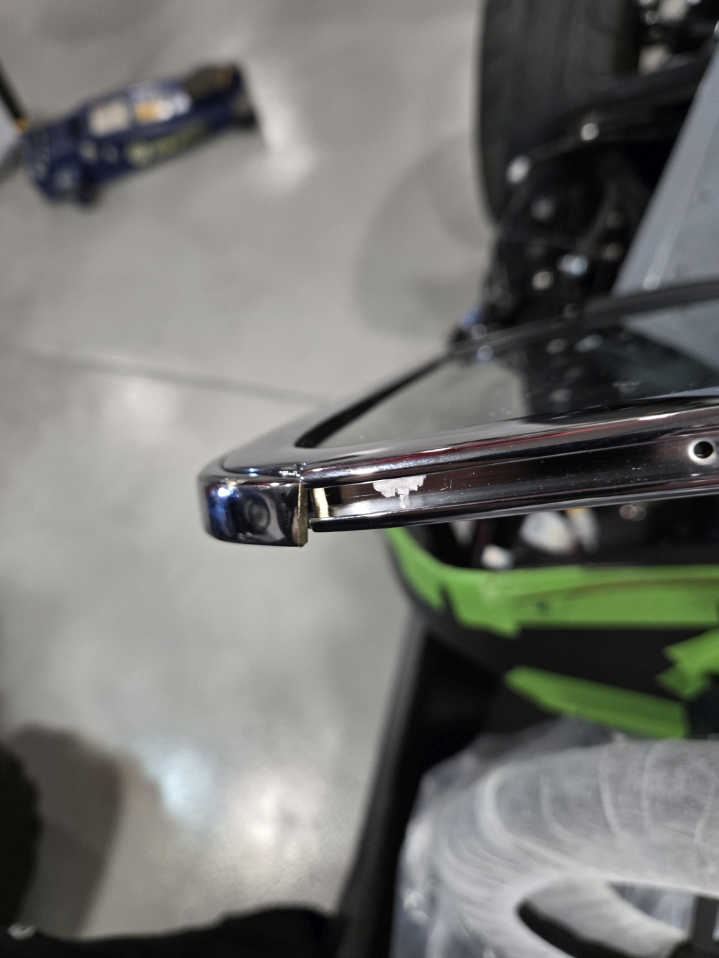 windshield frame