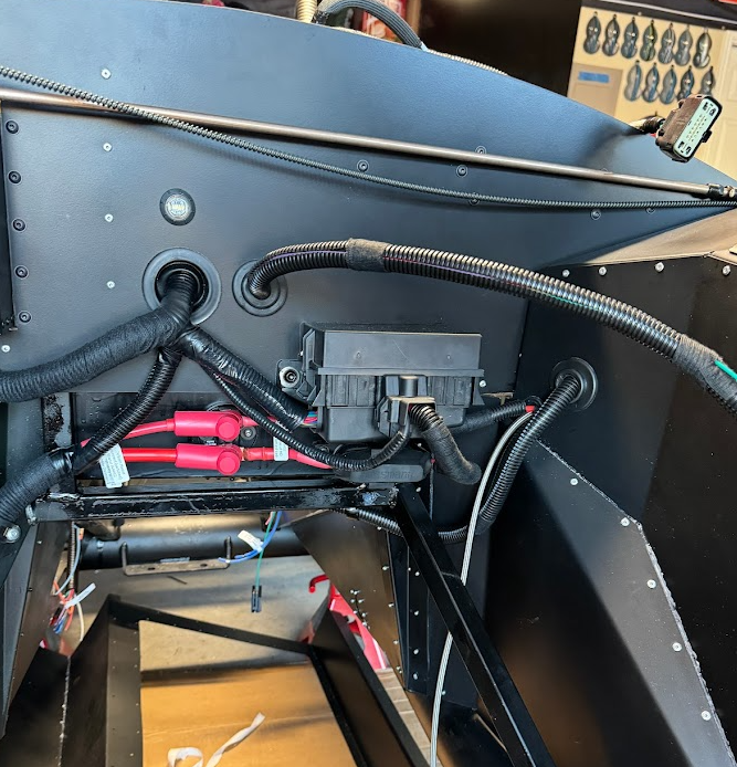 harnesses engine bay