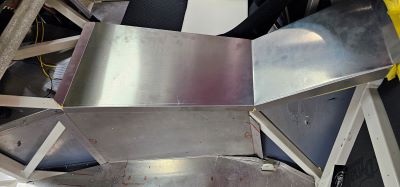 Factory Five Daytona Coupe Transmission Tunnel Panel Installed