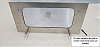 Sheet Metal Glovebox with Locking Cam Latch Chrome