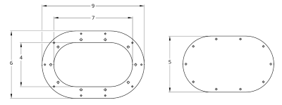Sheet Metal Access Panel Dimensions