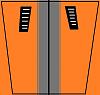 grey pins
