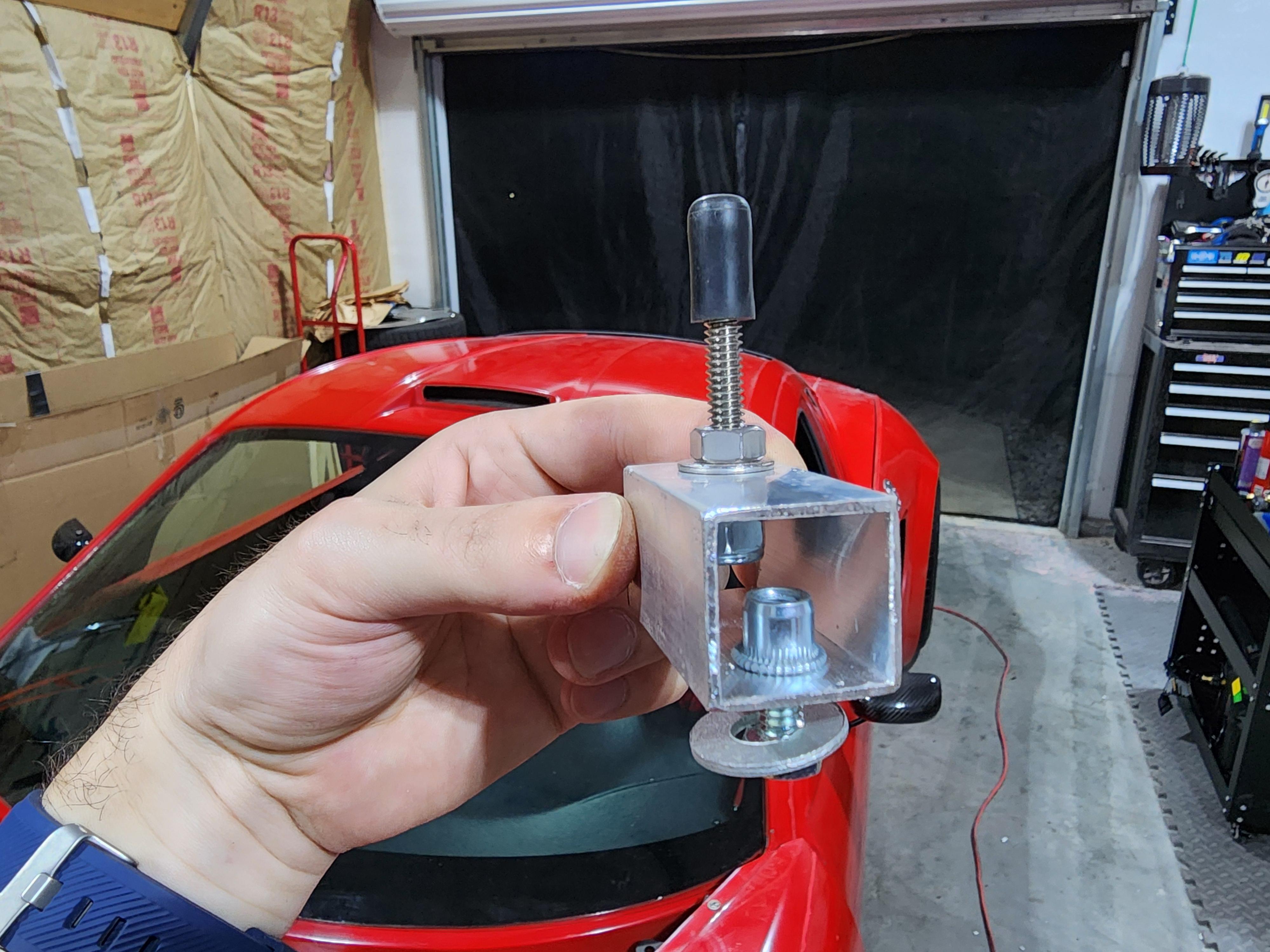 Hood Pin Adapter