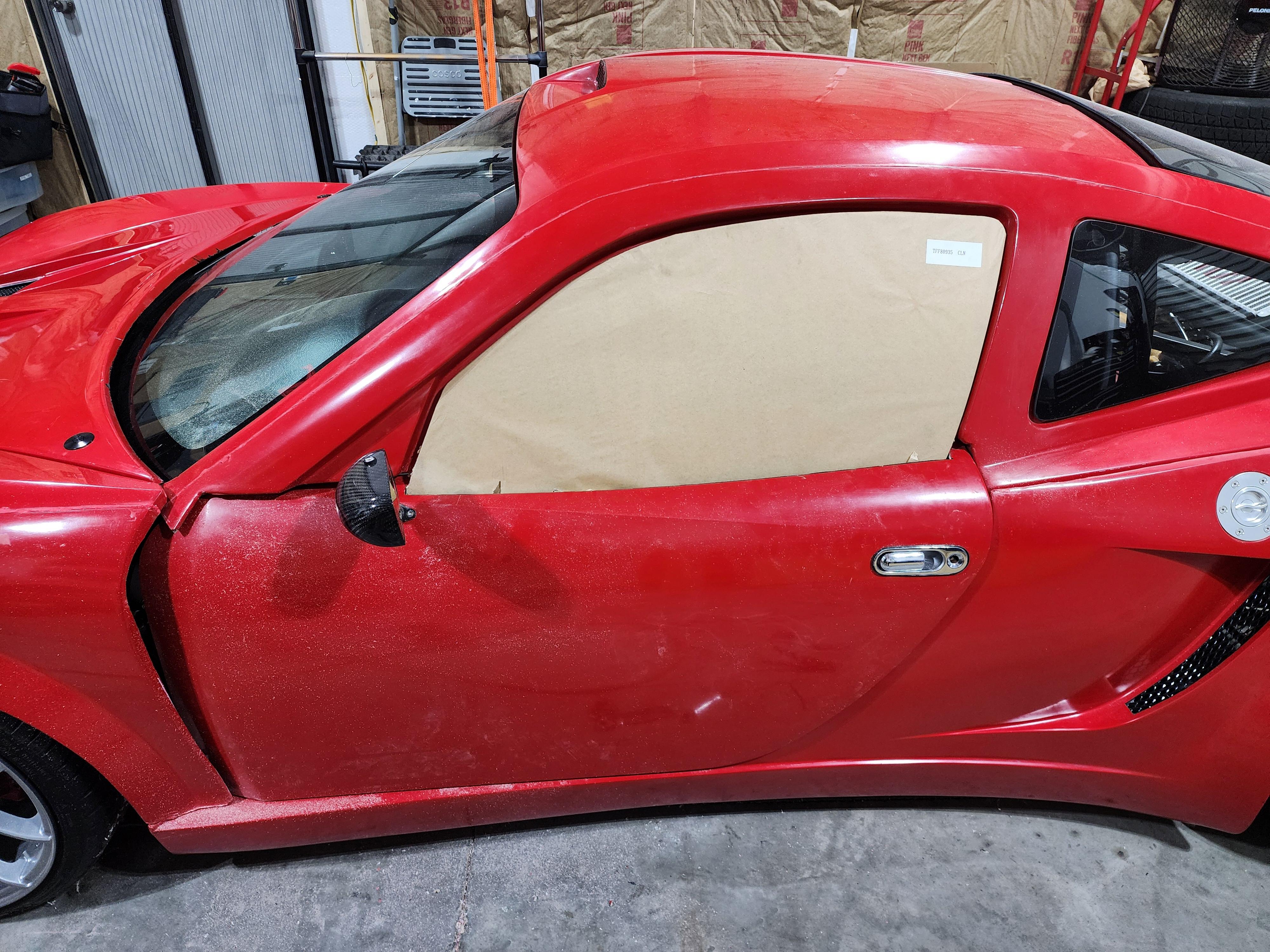 Driver Window Fitment