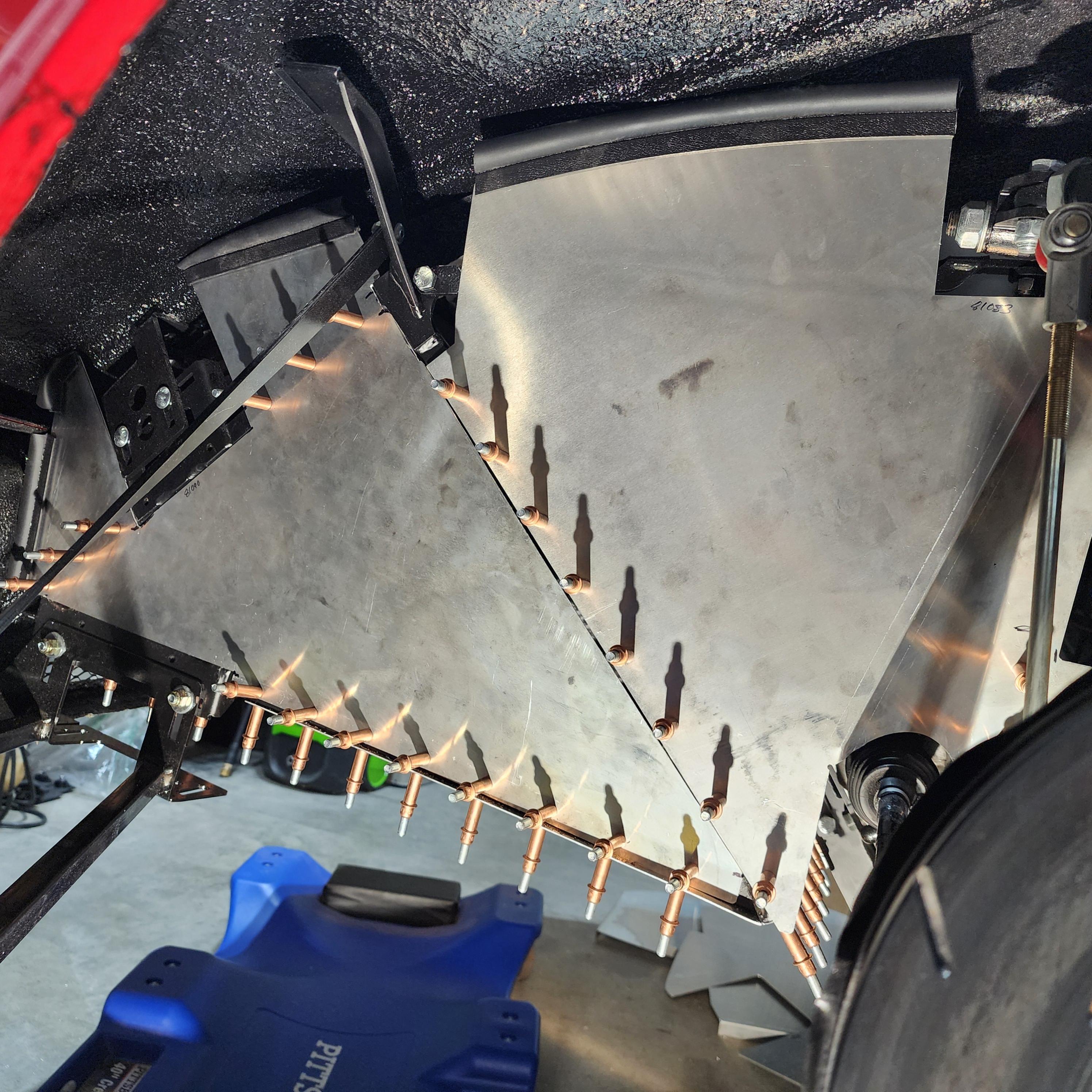 Driver Front Fender Liner 5