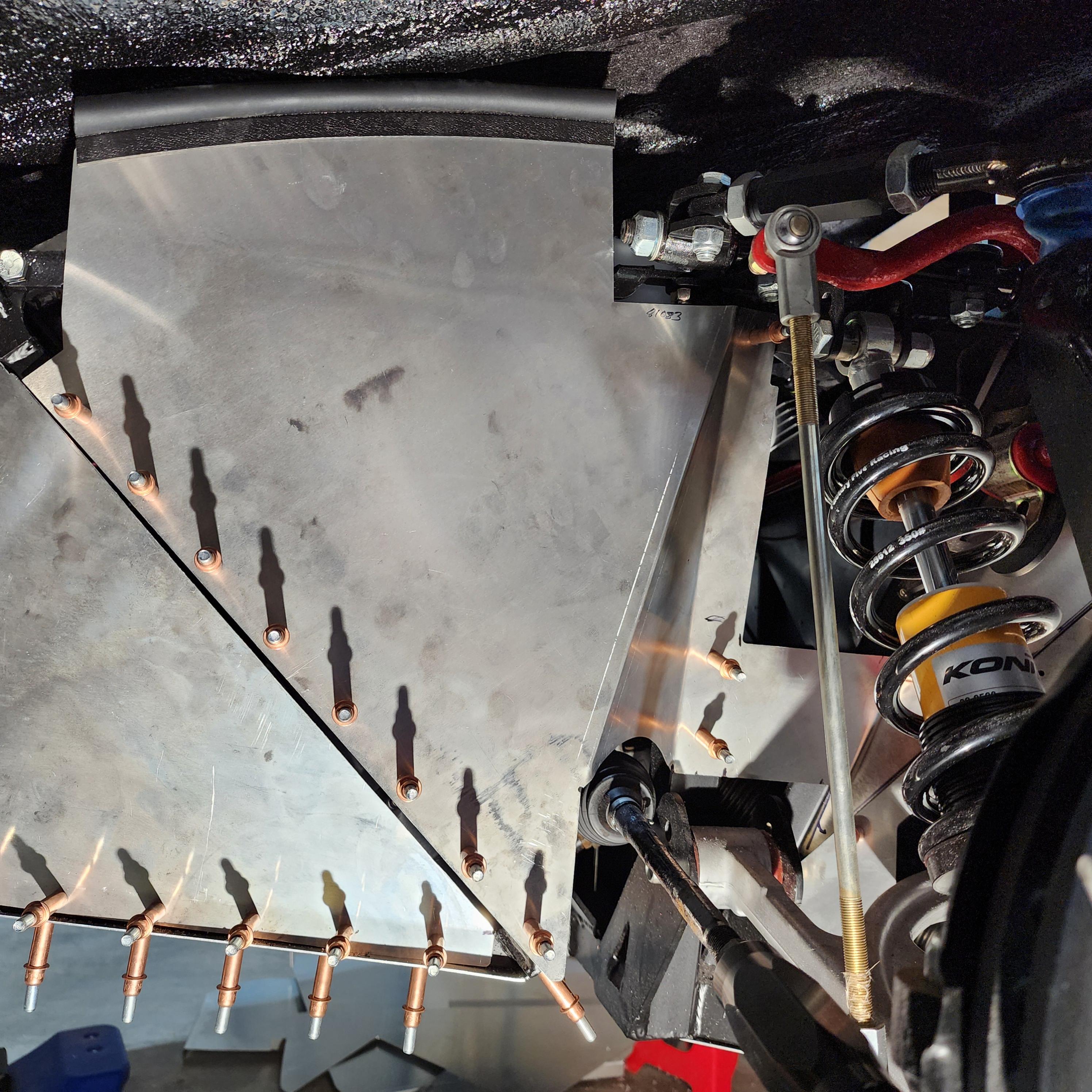 Driver Front Fender Liner 6