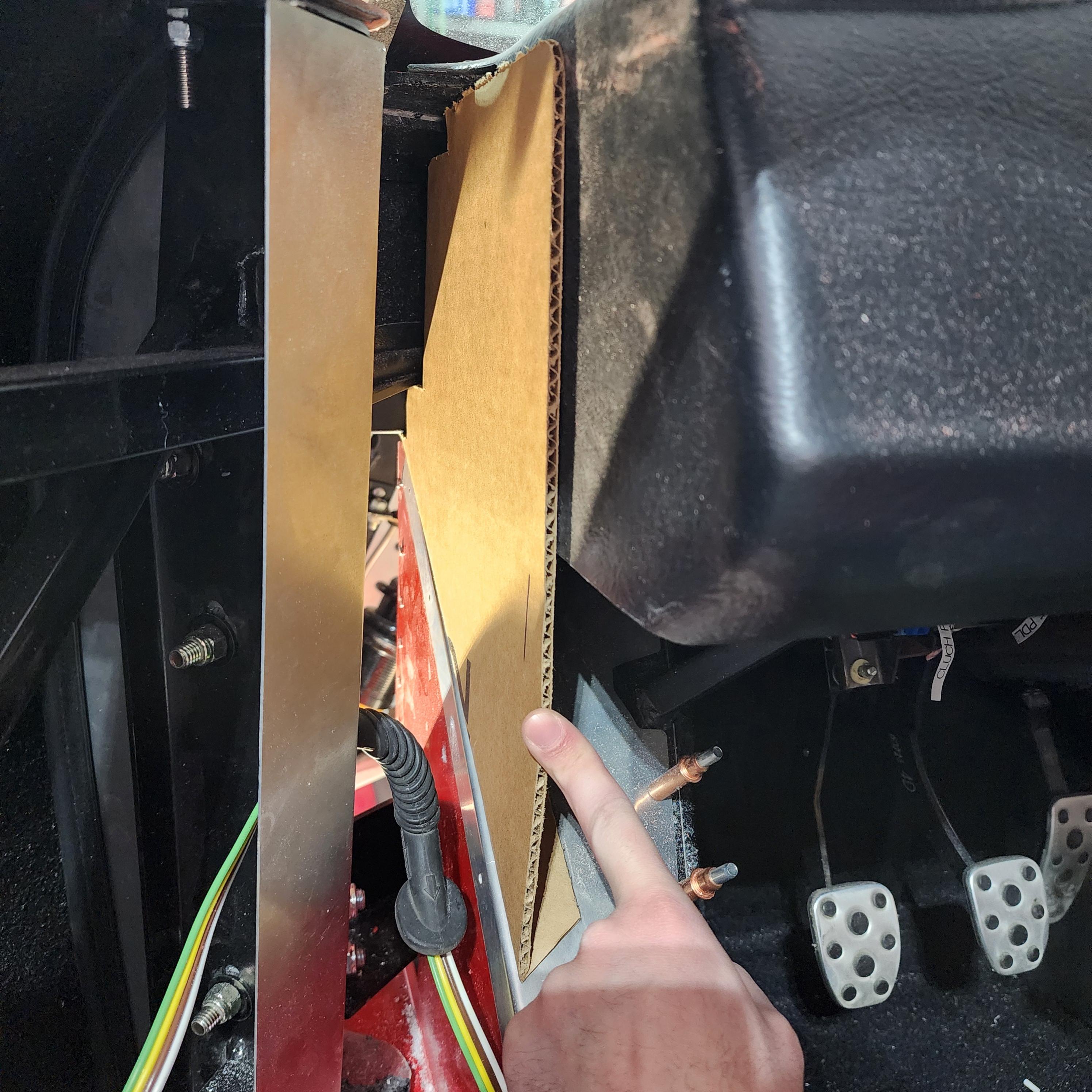 Driver Door Seal Panel 1