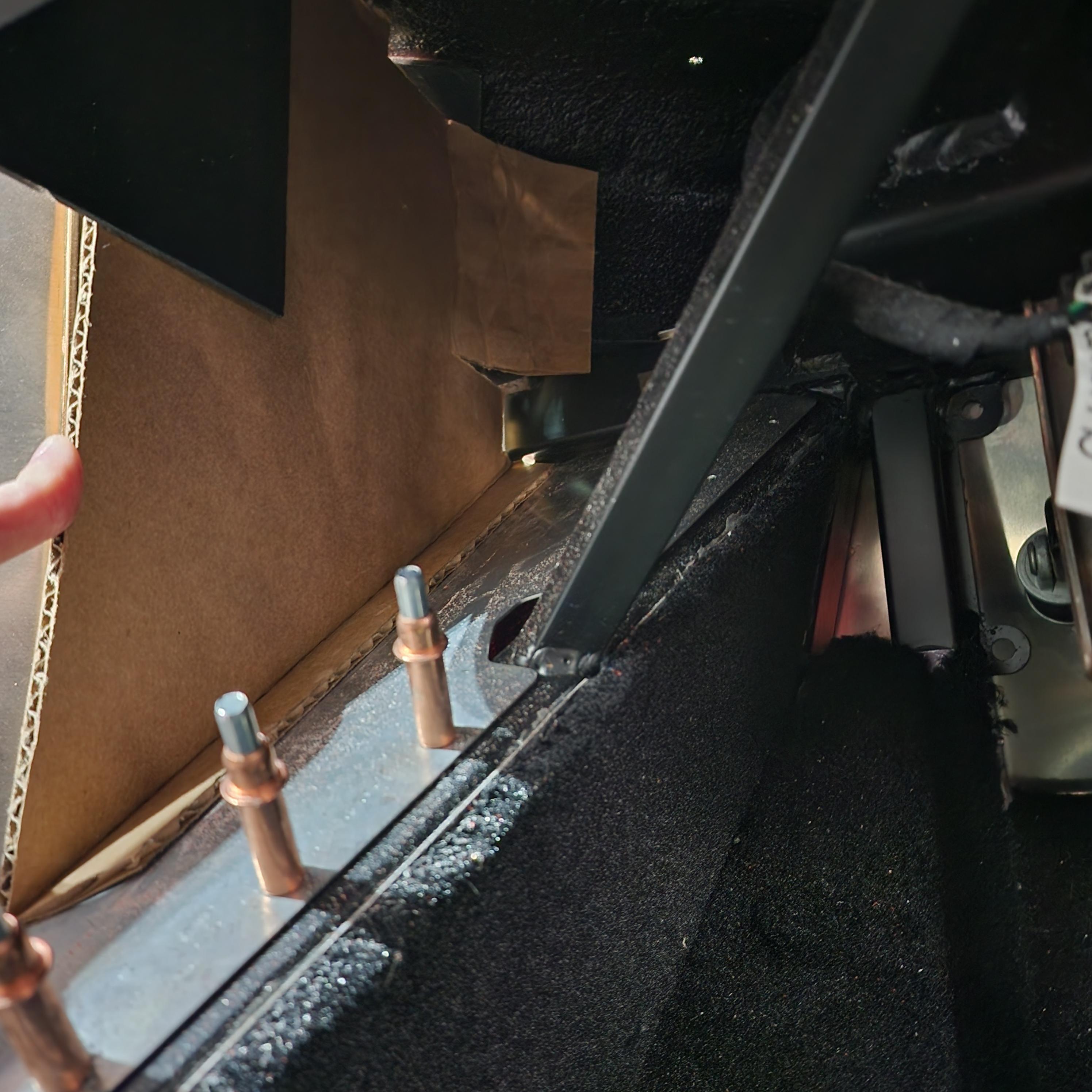 Driver Door Seal Panel 2