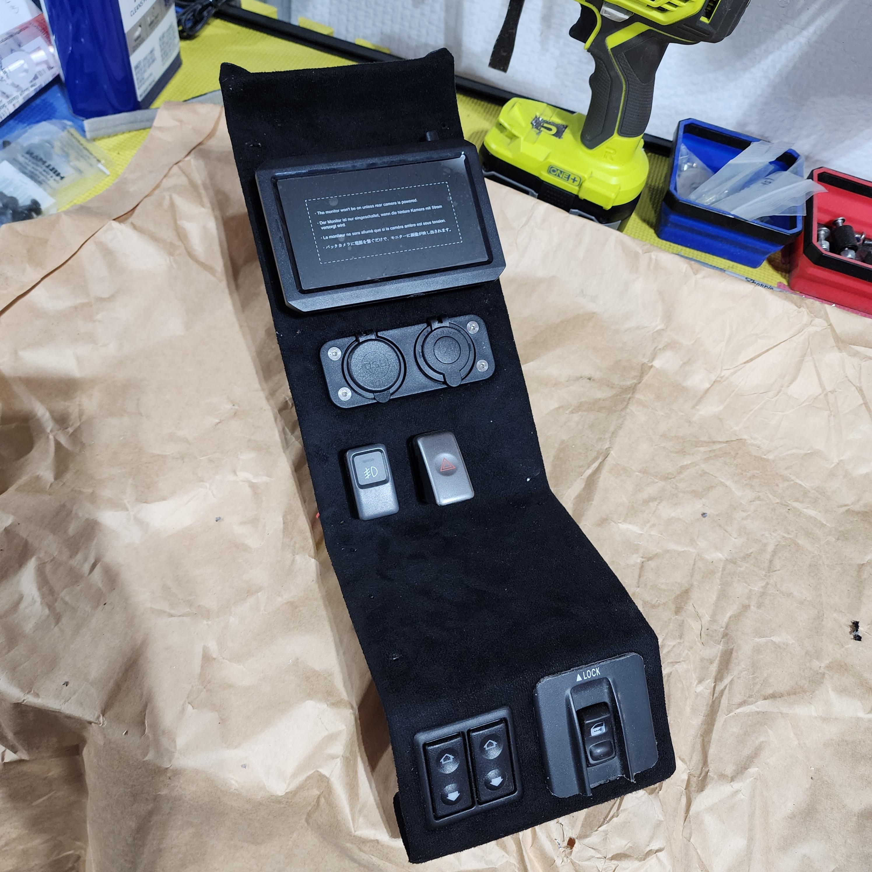 Center Console Finished