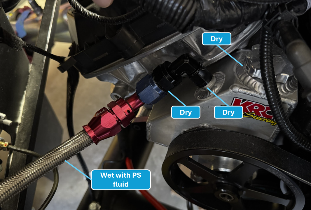 power steering leak