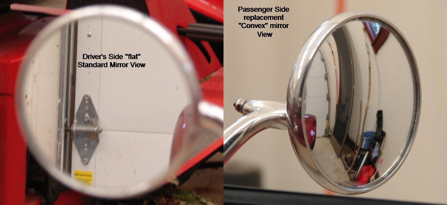Mirror VS Mirror From Driver's Seat