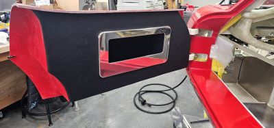 Factory Five Daytona Coupe Door Pocket Bezel Polished In Car