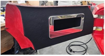 Factory Five Daytona Coupe Door Bezel Polished Installed No Text