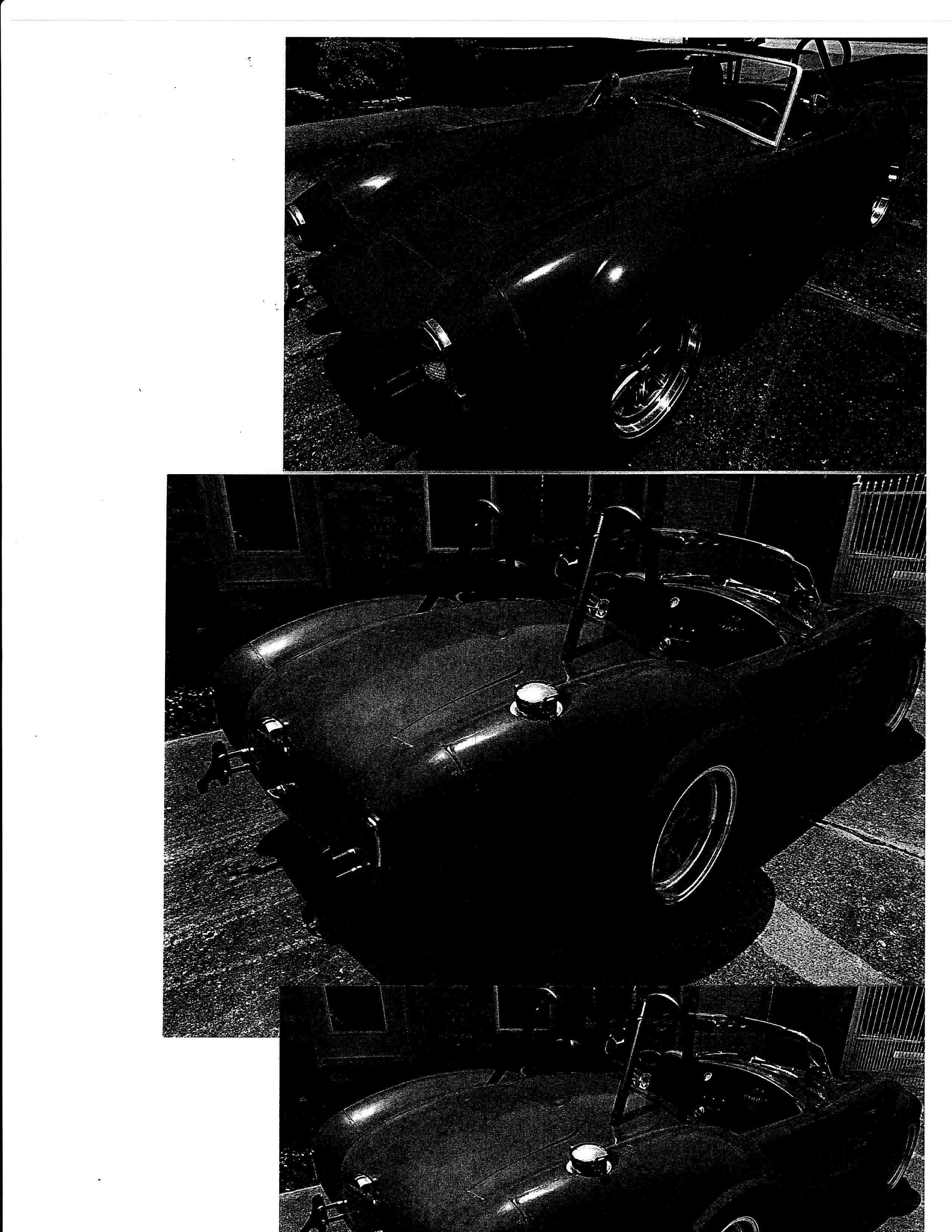 Scanned pics of car all 4 corners