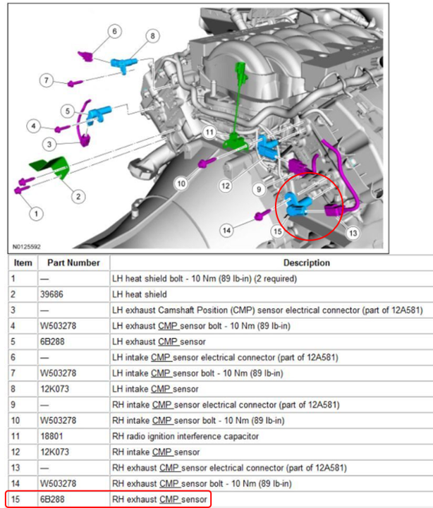 camshaft sensor leak5