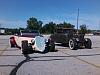 #007 meets a '32, Mills' Fleet and Farm, Plymouth, WI - 2013