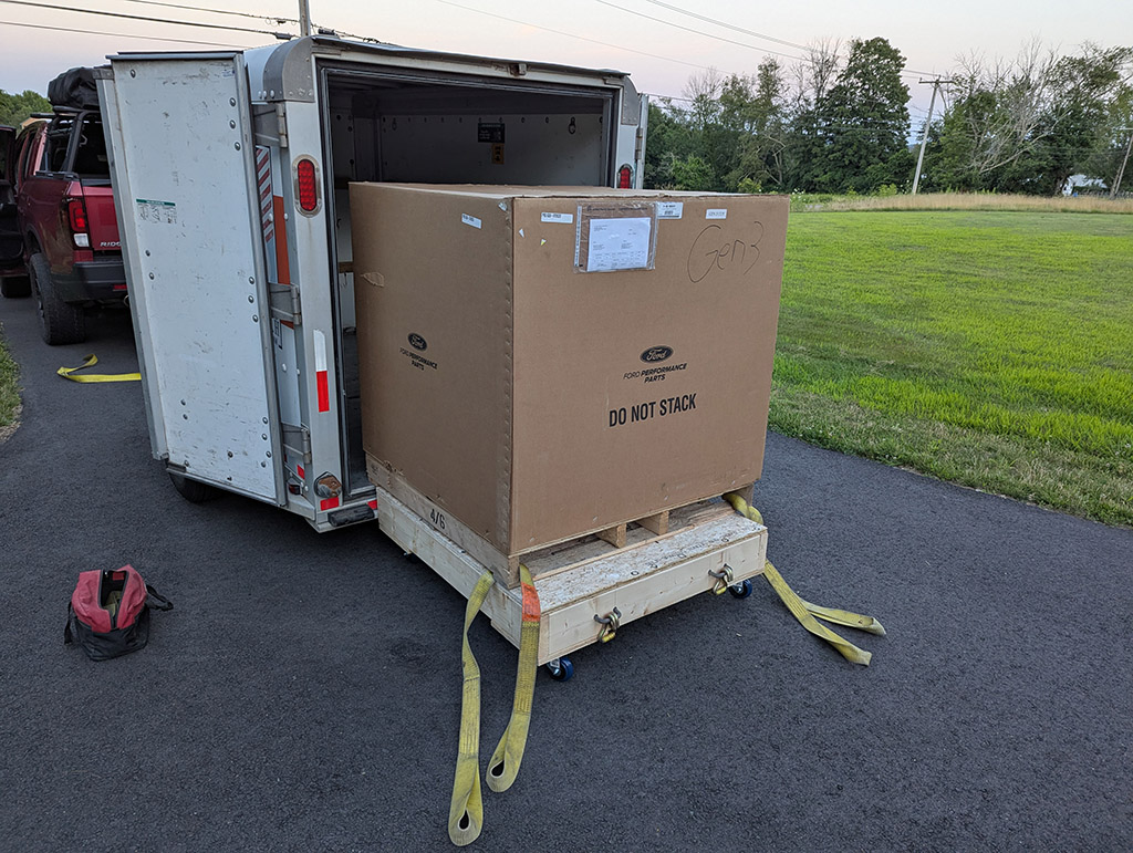 Coyote Unloading