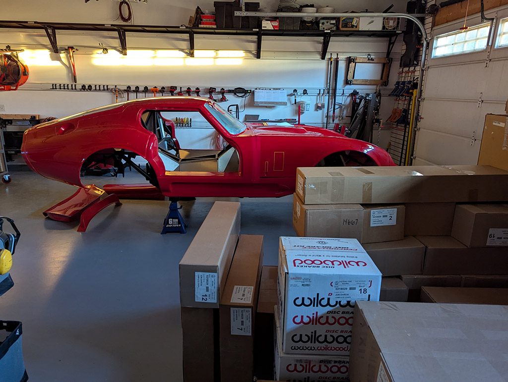Loaded into Garage