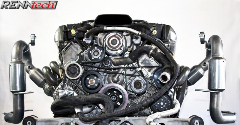 RENNtech SLR McLaren exhaust package header muffler 006