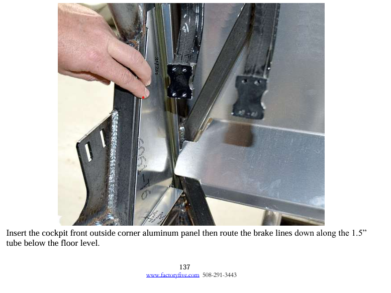 Corner panel